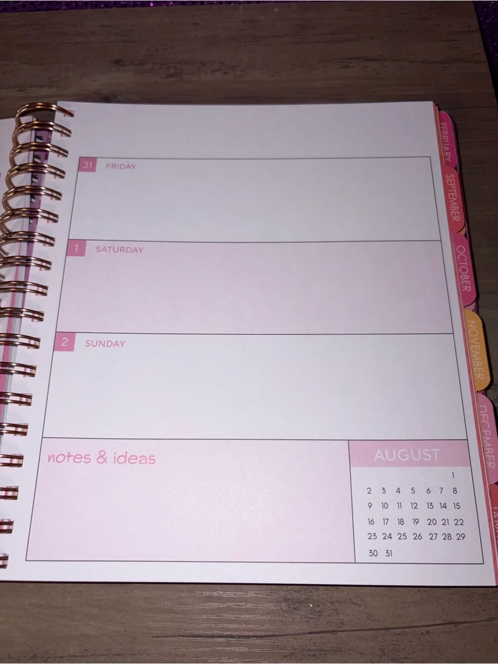 17-Month Pink Cowgirl Planner | Western Design | Weekly & Monthly Agenda